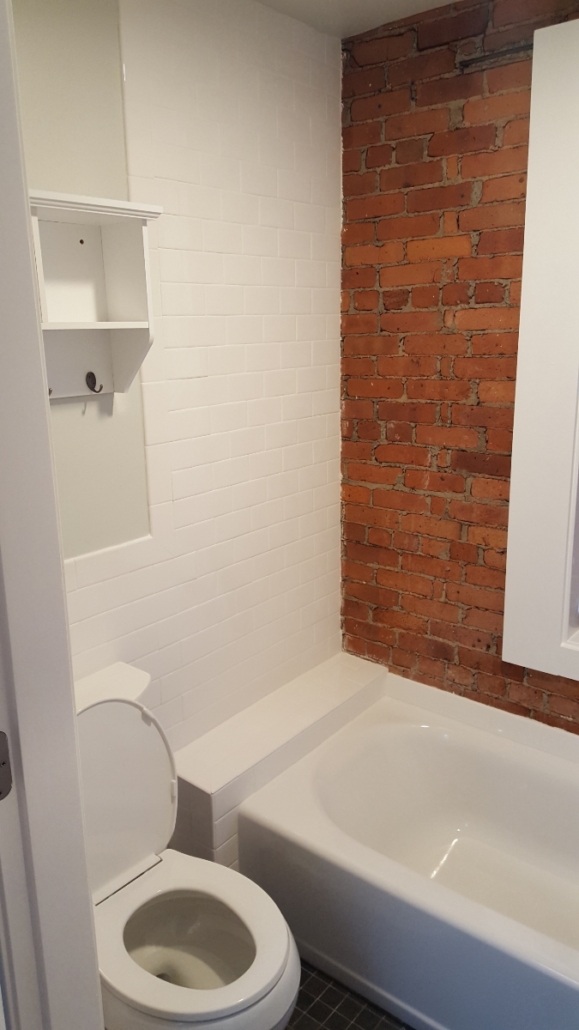 Brick Bathroom
